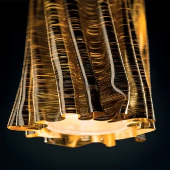 SLAMP-Accordeon Κρεμαστό Φωτιστικό 11x30 Gold ΚΩΔ.-ACRSS00GLD01B00NMTEU
