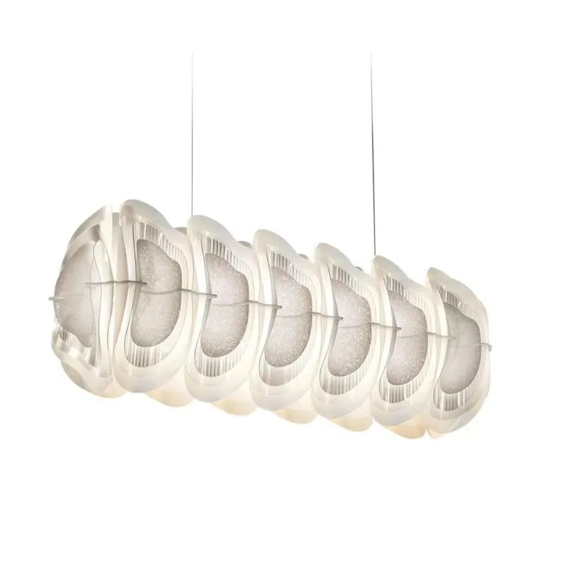 SLAMP-Fiordlys Linear Φωτιστικό Κρεμαστό 90x26x33cm White ΚΩΔ.-FRDSXXLWHT01T00LINEU