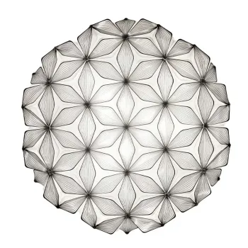 SLAMP-C'est La Vie Large Φωτιστικό Οροφής - Τοίχου E27 71x74x21cm Black ΚΩΔ.-LAVCL00CEB00000000EU