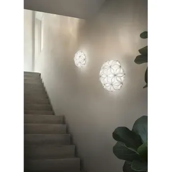 SLAMP-C'est La Vie Mini Φωτιστικό Οροφής - Τοίχου E14 34x36x15cm White ΚΩΔ.-LAVCS00CEW00000000EU