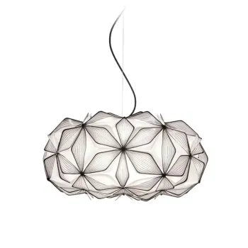 SLAMP-C'est La Vie Medium Κρεμαστό Φωτιστικό E27 LED 53x26cm Black ΚΩΔ.-LAVSM00CEB01B00000EU