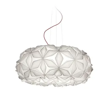 SLAMP-C'est La Vie Large Κρεμαστό Φωτιστικό E27 70x28cm White  ΚΩΔ:LAVSL00CEW01R00000EU