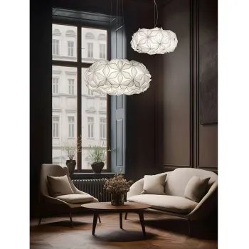 SLAMP-C'est La Vie Large Κρεμαστό Φωτιστικό E27 70x28cm White  ΚΩΔ:LAVSL00CEW01R00000EU