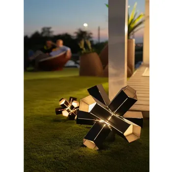 SLAMP-Bang Large Φωτιστικό Δαπέδου 43x45x39cm IP65 Anthracite ΚΩΔ.-BNGYL00ANT000LDOUDEU