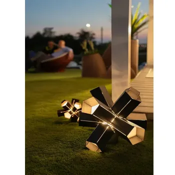 SLAMP-Bang Large Φωτιστικό Δαπέδου 43x45x39cm IP65 Light Grey ΚΩΔ.-BNGYL00LGR000LDOUDEU