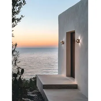 SLAMP-Bang Small Φωτιστικό Δαπέδου - Τοίχου 22x22x20cm IP65 Corten ΚΩΔ.-BNGYS00CRT000LDOUDEU