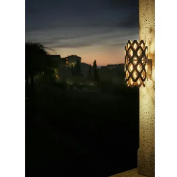 SLAMP-Charlotte Φωτιστικό Τοίχου 18x14x28cm IP65 Light Grey ΚΩΔ.-CHRWM00LGR000LDOUDEU