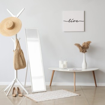 Mirrors & More - LORELEY Καθρέπτης Δαπέδου 34x160cm Λευκός Ξύλινος