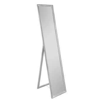 Mirrors & More - LORELEY Καθρέπτης Δαπέδου 34x160cm Ασημί Ξύλινος