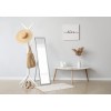 Mirrors & More - LORELEY Καθρέπτης Δαπέδου 34x160cm Ασημί Ξύλινος