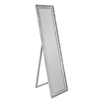 Mirrors & More - SONJA Καθρέπτης Δαπέδου 40x160cm Ασημί Ξύλινος