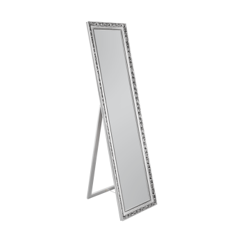 Mirrors & More - SONJA Καθρέπτης Δαπέδου 40x160cm Ασημί Ξύλινος