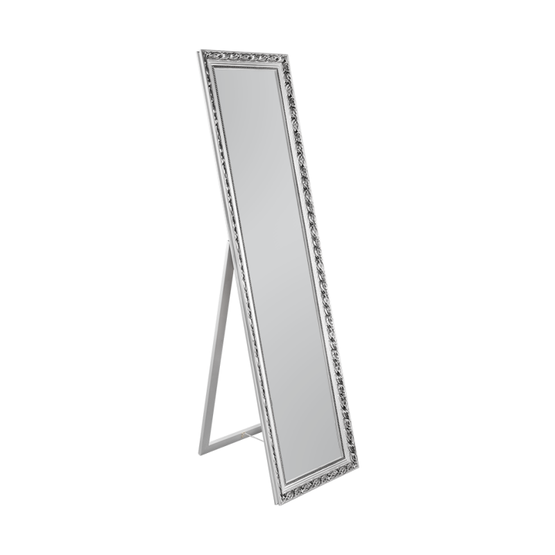 Mirrors & More - SONJA Καθρέπτης Δαπέδου 40x160cm Ασημί Ξύλινος