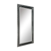 Mirrors & More - LARA Faceted Καθρέπτης 100x200cm Μαύρο & Ασημί