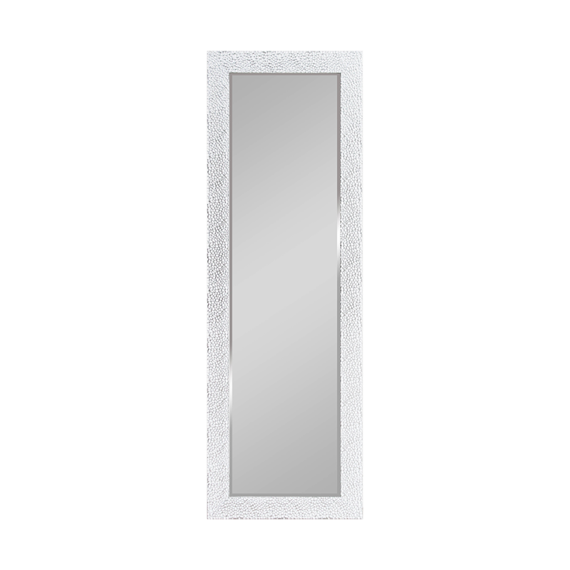 Mirrors & More - Καθρέφτης Τοίχου AMY 50x150cm Λευκό Χρώμιο 