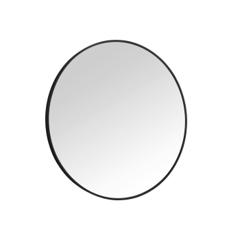 Mirrors & More - Καθρέφτης με Πλαίσιο BRITT 70x70cm Μαύρος