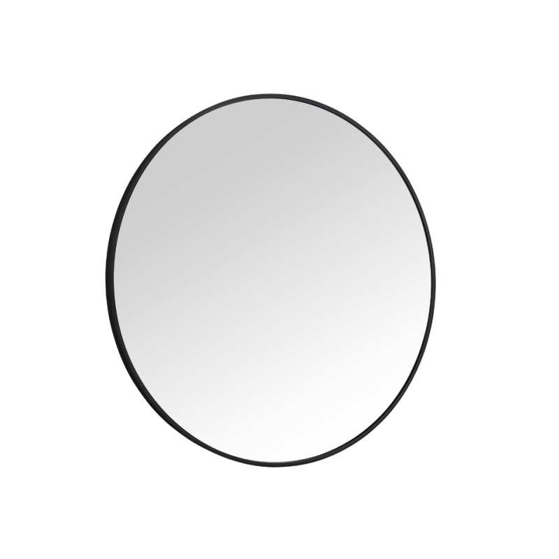 Mirrors & More - Καθρέφτης με Πλαίσιο BRITT 70x70cm Μαύρος