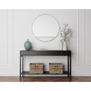 Mirrors & More - Καθρέφτης με Πλαίσιο BRITT 70x70cm Silver