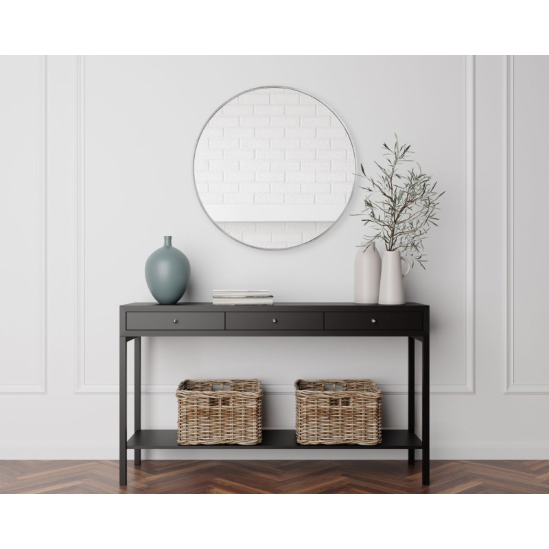 Mirrors & More - Καθρέφτης με Πλαίσιο BRITT 70x70cm Silver