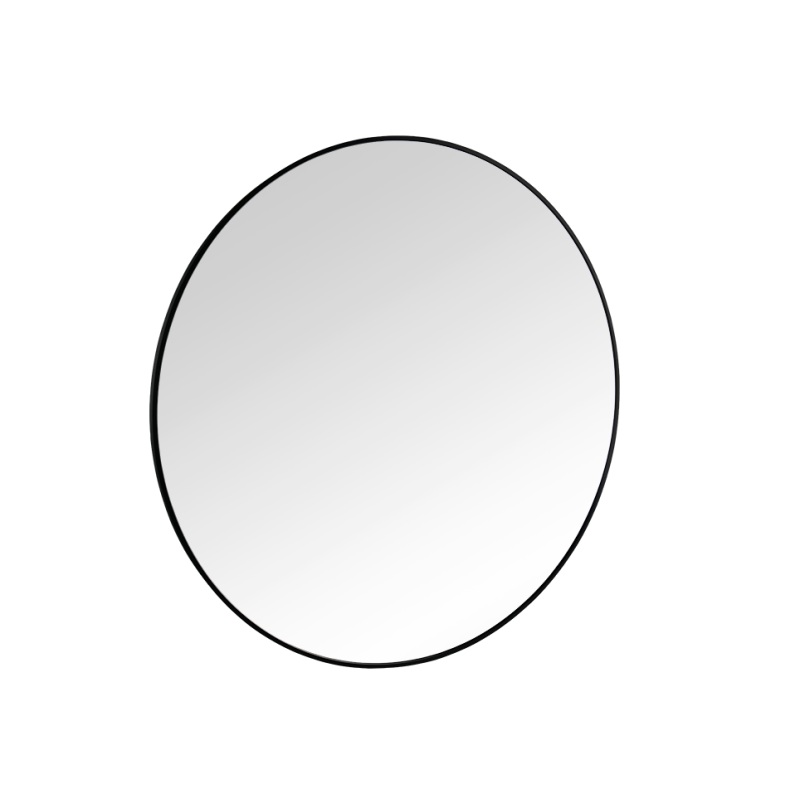 Mirrors & More - Καθρέφτης με Πλαίσιο BRITT Μαύρος 100cm