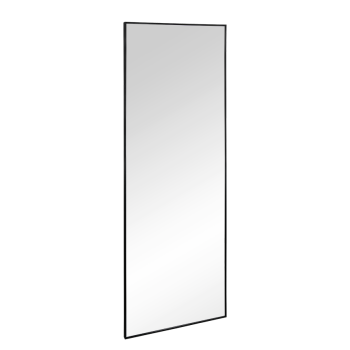Mirrors & More - Καθρέφτης με Πλαίσιο BRITT Μαύρος 60x160cm