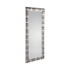 Mirrors & More - NADJA Faceted Καθρέπτης 70x170cm Μαύρο & Ασημί