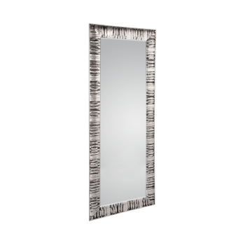 Mirrors & More - NADJA Faceted Καθρέπτης 70x170cm Μαύρο & Ασημί