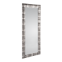 Mirrors & More - NADJA Faceted Καθρέπτης 70x170cm Μαύρο & Ασημί