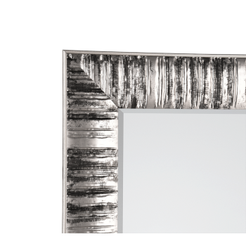 Mirrors & More - NADJA Faceted Καθρέπτης 70x170cm Μαύρο & Ασημί