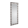 Mirrors & More - NADJA Faceted Καθρέπτης 90x190cm Μαύρο & Ασημί