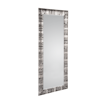 Mirrors & More - NADJA Faceted Καθρέπτης 90x190cm Μαύρο & Ασημί
