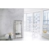 Mirrors & More - NADJA Faceted Καθρέπτης 90x190cm Μαύρο & Ασημί