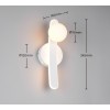 TRIO LIGHTING - NAPOLI LED Επιτοίχιο Φωτιστικό Λευκό 11W 1200lm – 2300K/3000K/4000K