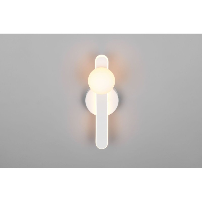 TRIO LIGHTING - NAPOLI LED Επιτοίχιο Φωτιστικό Λευκό 11W 1200lm – 2300K/3000K/4000K