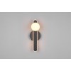 TRIO LIGHTING - NAPOLI LED Επιτοίχιο Φωτιστικό Μαύρο 11W 1200lm – 2300K/3000K/4000K