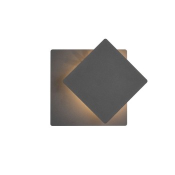 TRIO LIGHTING - MIO LED Φωτιστικό Τοίχου 6W 560lm 3000K Μαύρο