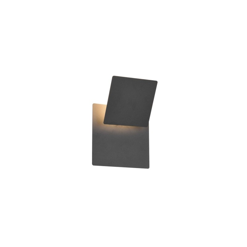 TRIO LIGHTING - MIO LED Φωτιστικό Τοίχου 6W 560lm 3000K Μαύρο