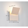TRIO LIGHTING - MIO LED Φωτιστικό Τοίχου 6W 560lm 3000K Warm Beige