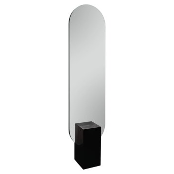 Mirrors & More - MATHILDA Καθρέπτης Δαπέδου 45x180cm Μαύρος MDF
