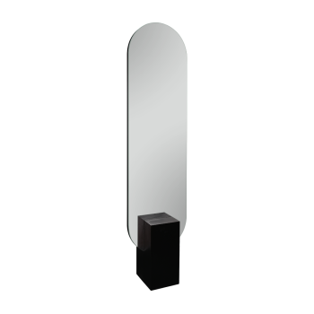 Mirrors & More - MATHILDA Καθρέπτης Δαπέδου 45x180cm Μαύρος MDF