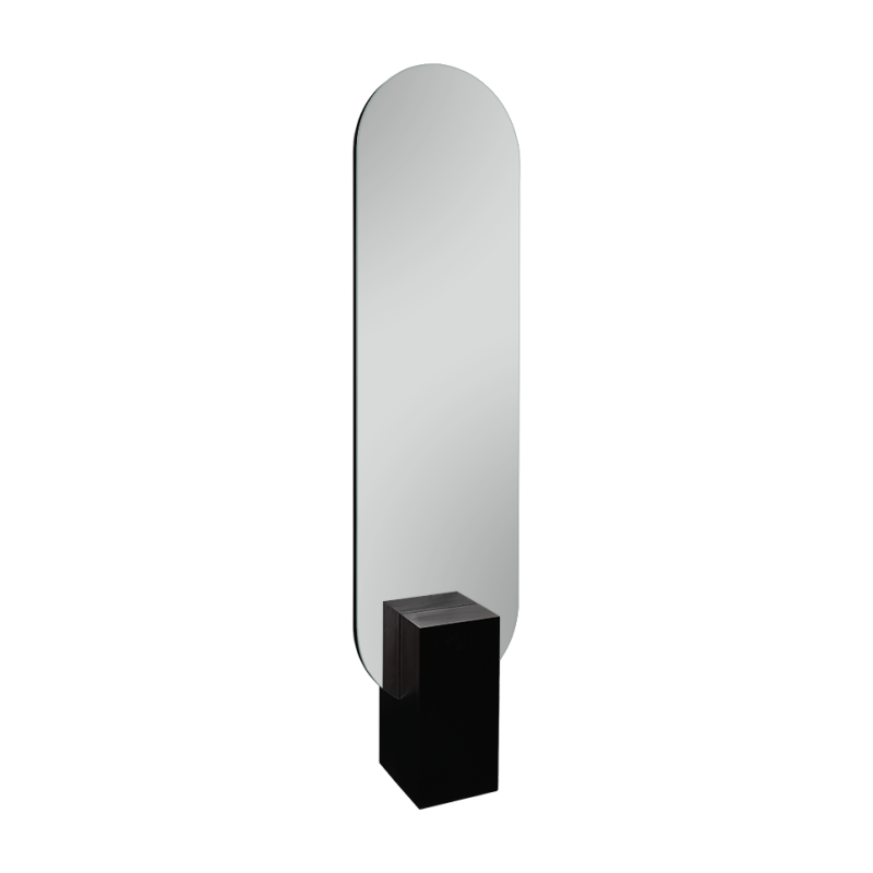 Mirrors & More - MATHILDA Καθρέπτης Δαπέδου 45x180cm Μαύρος MDF