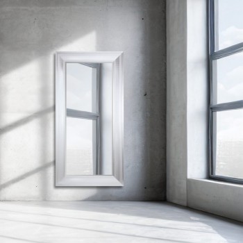 Mirrors & More - SARINA Καθρέπτης Τοίχου 100x200cm Ασημί Πλαστικό