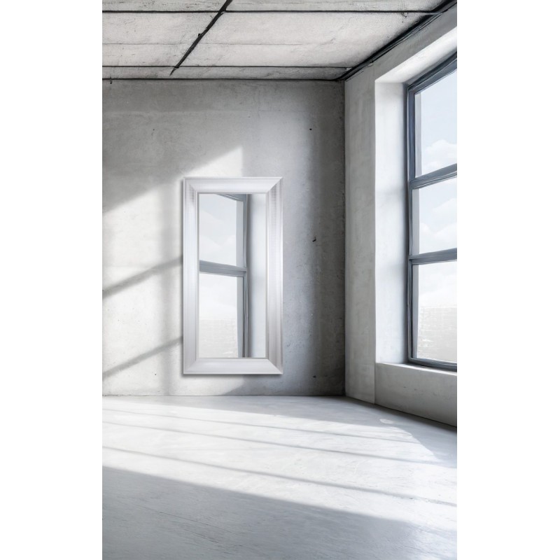 Mirrors & More - SARINA Καθρέπτης Τοίχου 100x200cm Ασημί Πλαστικό