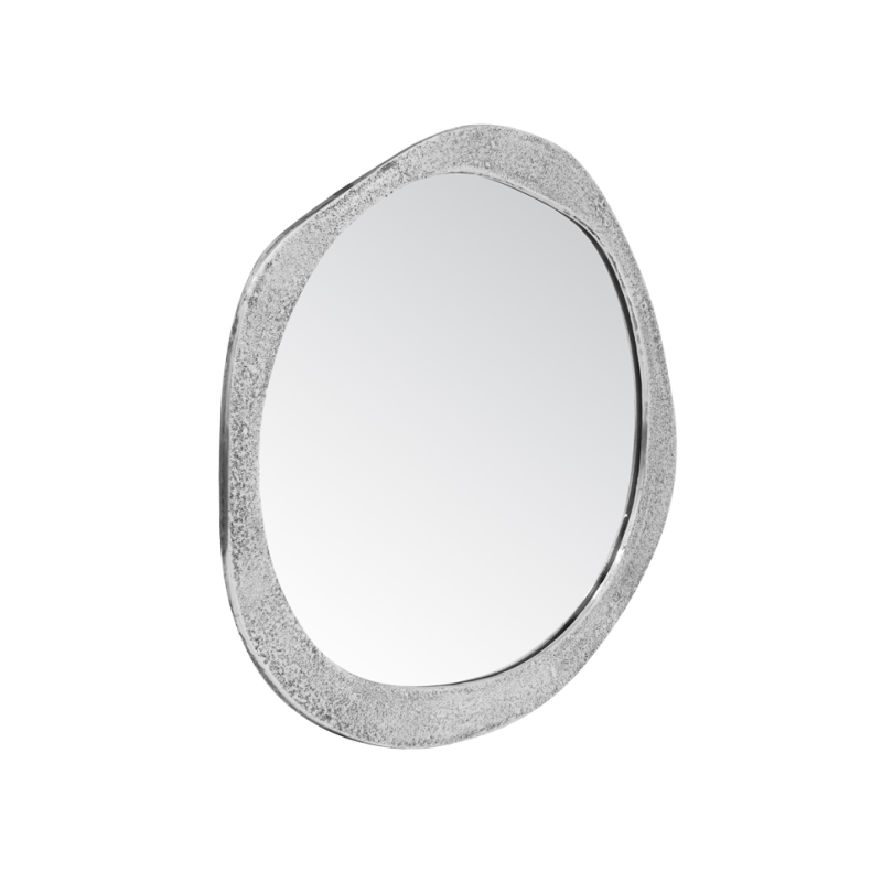 Mirrors & More - LALITA Καθρέπτης Τοίχου 56x57cm Ασημί Μεταλλικός