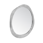 Mirrors & More - LALITA Καθρέπτης Τοίχου 56x57cm Ασημί Μεταλλικός