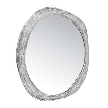 Mirrors & More - LALITA Καθρέπτης Τοίχου 88x90cm Ασημί Μεταλλικός