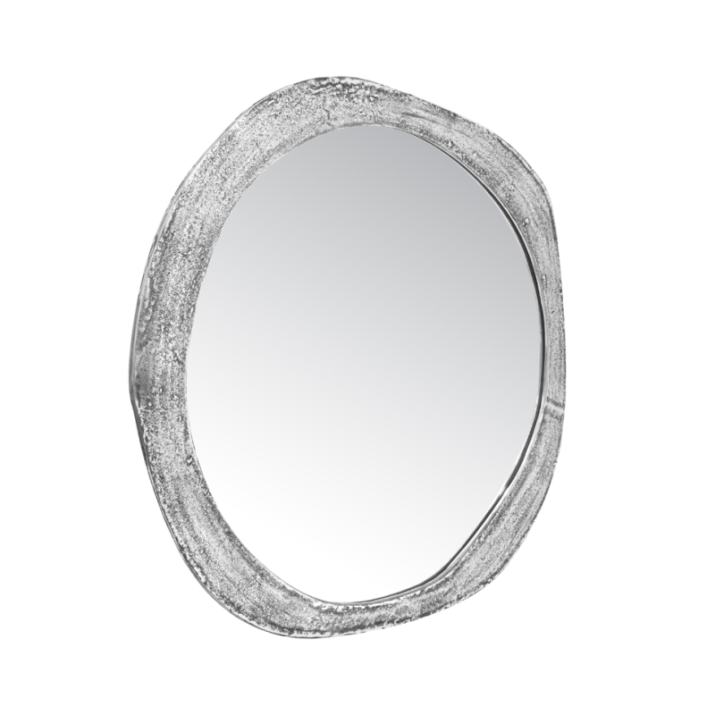Mirrors & More - LALITA Καθρέπτης Τοίχου 88x90cm Ασημί Μεταλλικός