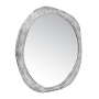 Mirrors & More - LALITA Καθρέπτης Τοίχου 88x90cm Ασημί Μεταλλικός
