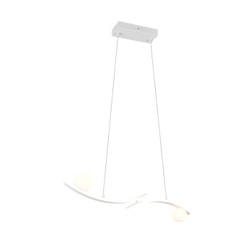 TRIO LIGHTING - NAPOLI LED Κρεμαστό Φωτιστικό Λευκό 27W 3200lm – 2300K/3000K/4000K