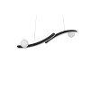TRIO LIGHTING - NAPOLI LED Κρεμαστό Φωτιστικό Μαύρο 27W 3200lm – 2300K/3000K/4000K